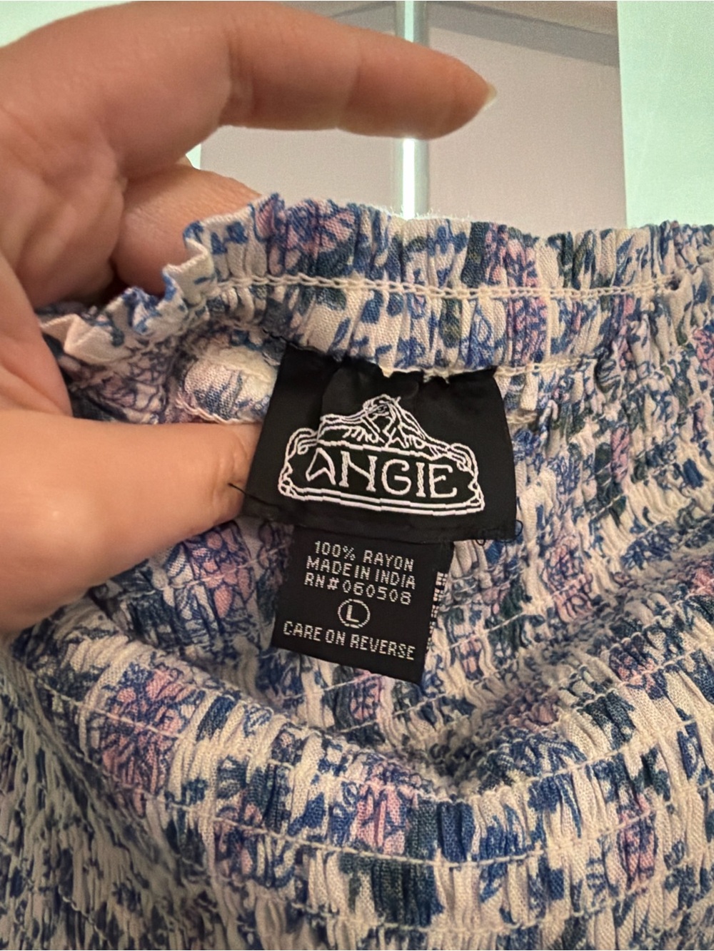 Angie Tiered Floral and Mustard Accent strapless dress - Picture 2 of 4